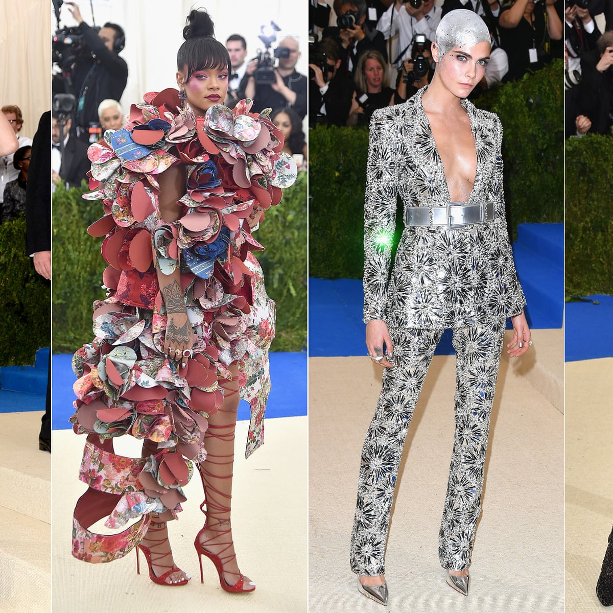 Met Gala 17 Who Nailed The Trickiest Dress Code Ever Met Gala 17 The Guardian