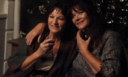 ‘I’m a big galumphing thing who loves her wine’ Tanya Myers and Josie Lawrence in A Clever Woman.