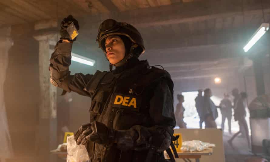 Rosario Dawson as Bridget Meyer, deputy director of the DEA.