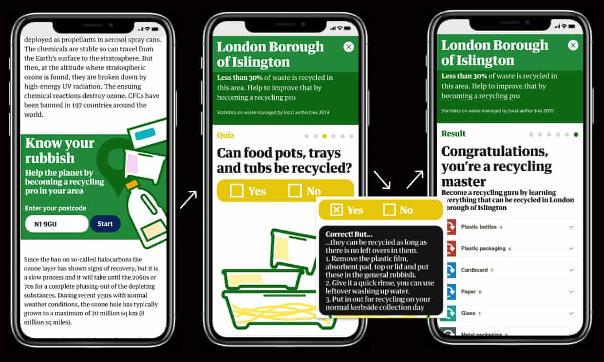 Know Your Rubbish app screenshot