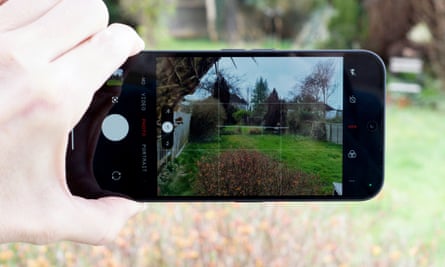 The Nothing Phone 2a camera app.