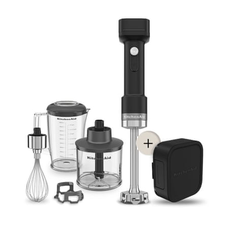 KitchenAid Go Cordless Hand Blender plus Accessories with Battery