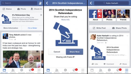 Facebook’s ‘get out the vote’ button