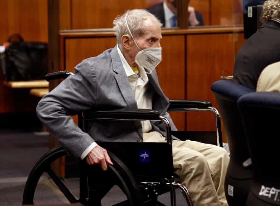 Durst in the courtroom in Inglewood, California.