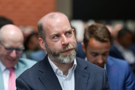 O chefe da Câmara dos Comuns da Grã-Bretanha, Jonathan Reynolds, no dia em que Andy Burnham, membro do parlamento britânico (MP) por Makerfield, fez um discurso no Museu de História do Povo em Manchester, Grã-Bretanha, 29 de junho de 2026.