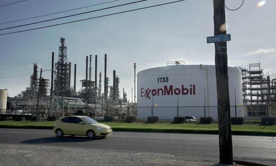 ExxonMobil Baton Rouge refinery in Baton Rouge, Louisiana.