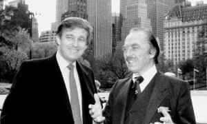 Donald Trump and his father Fred, very much not in Germany