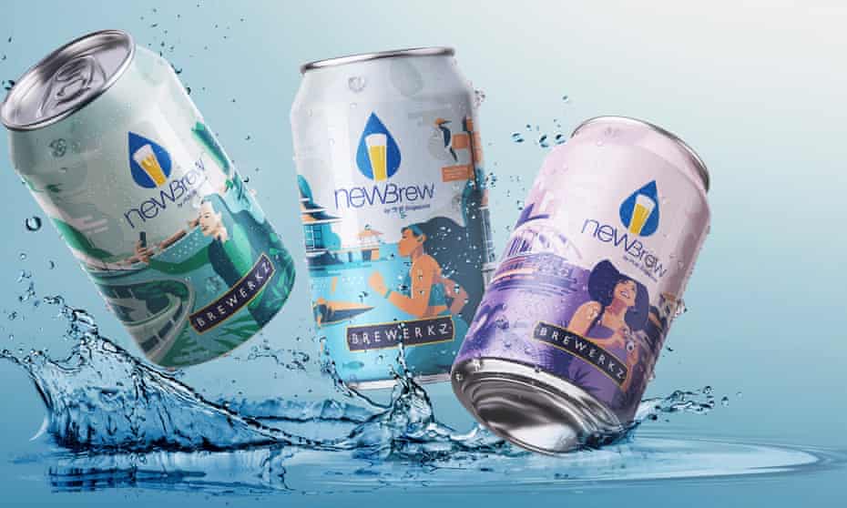 Picture of cans of Newbrew