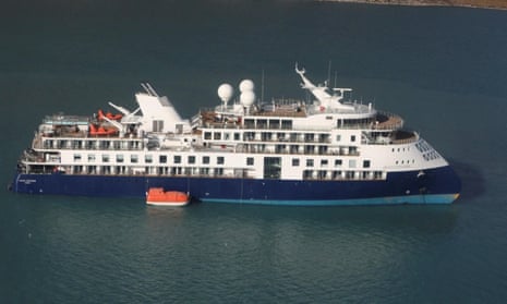 The Ocean Explorer cruise ship.