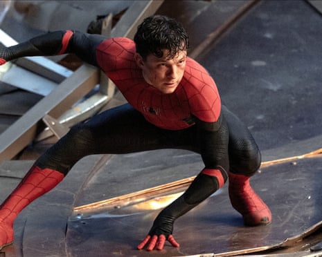 Tom Holland in Spider-Man: No Way Home.