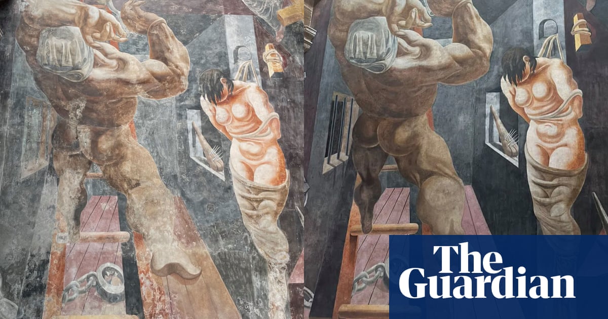 Philip Guston's Anti-Fascist Mural Restored, Unveiled in Mexico