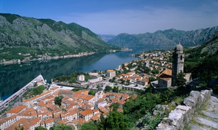 View from St Ivan's Fortress, Kotor.