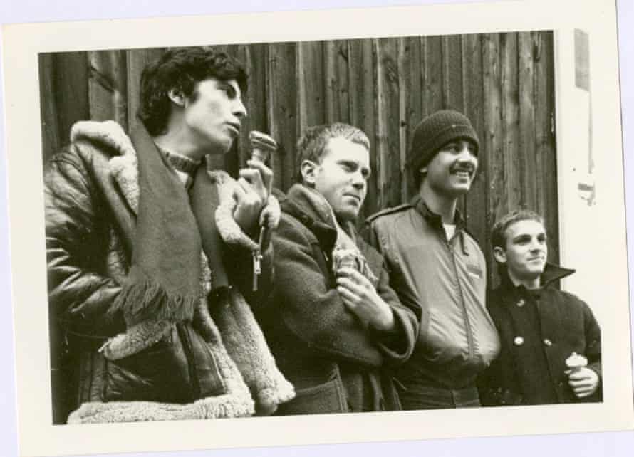 Freeez … Paul Morgan, Andy Stennett, Peter Maas and John Rocca in 1980.