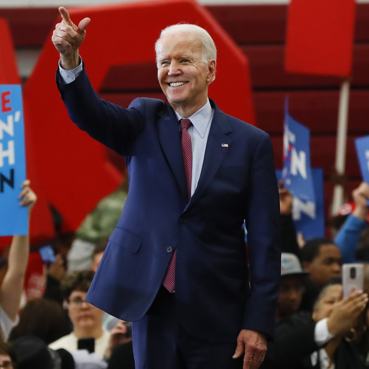 Joe Biden Positions Himself As Bridge To Next Generation At Michigan Rally Joe Biden The Guardian