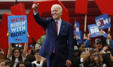 Joe Biden Positions Himself As Bridge To Next Generation At Michigan Rally Joe Biden The Guardian
