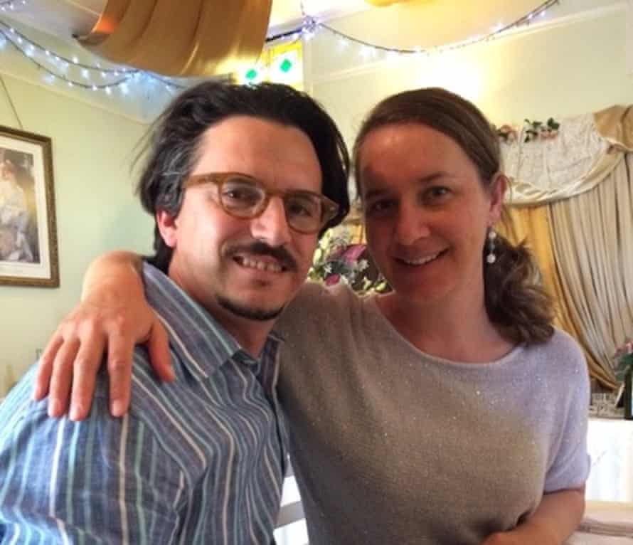 Valentino and Carly Giannoni Out for lunch 2019