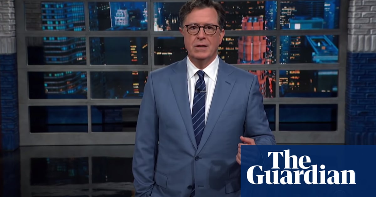 Colbert on Trump’s first rally since the Capitol riot: ‘Why is he allowed to have rallies after that?’