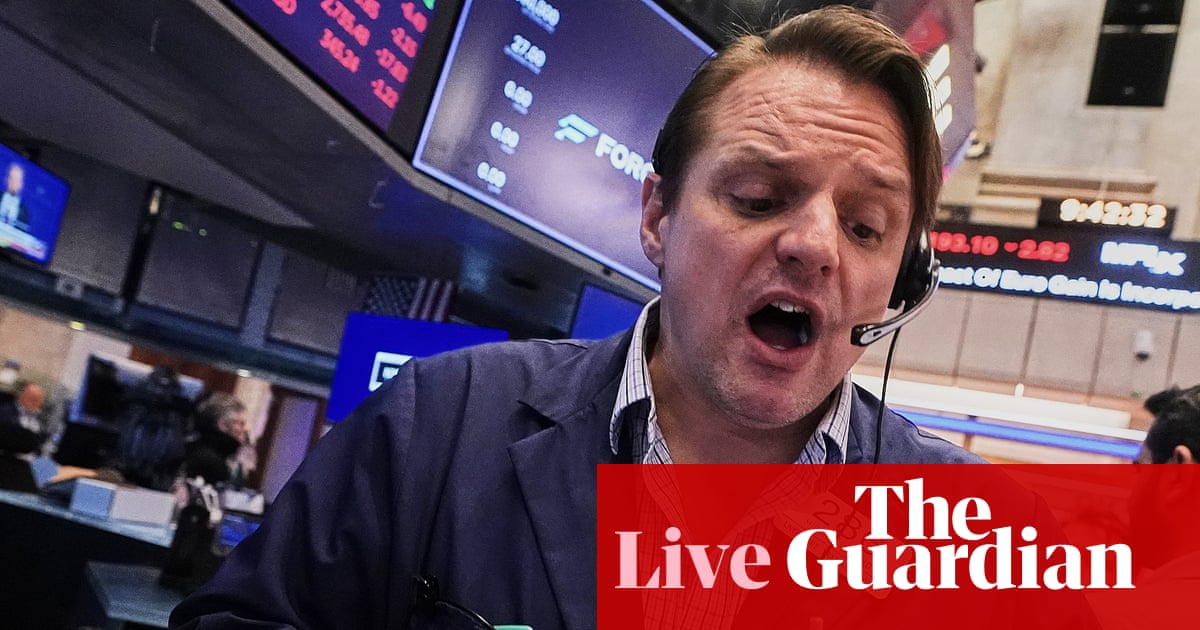 Software selloff deepens amid AI fears, in ‘echoes of dot-com crash’ – business live
