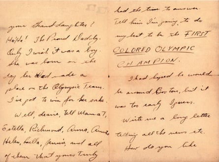 Letter from William Hubbard