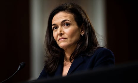 COO of Facebook Sheryl Sandberg testifies before a Senate Intelligence Committee hearing in Washington, DC, September 2018. 