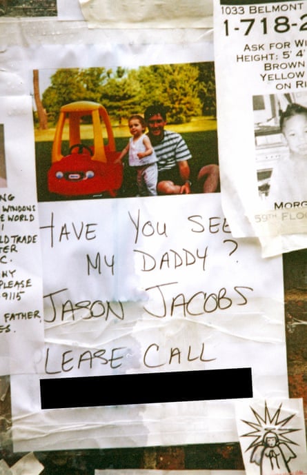 Called his wife Jennifer from his 97th-floor office to say a plane had hit the other tower and not to worry – his own building exploded moments later. Their daughter Zoe was just over a year old.