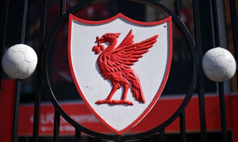 Liverpool's crest at Anfield