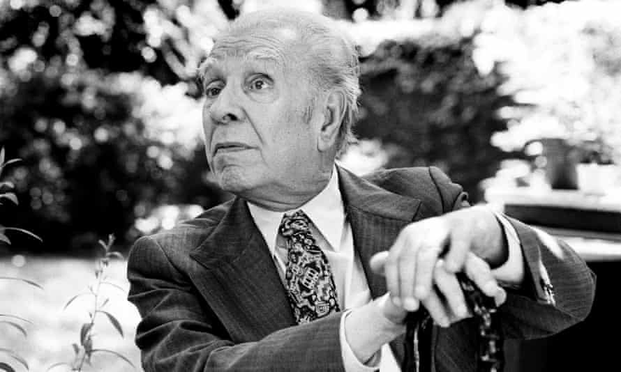 Argentine writer Jorge Luis Borges in Milan, 1980.