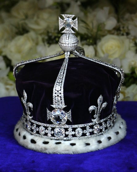 The jewel is now set in the Queen Mother’s coronation crown.