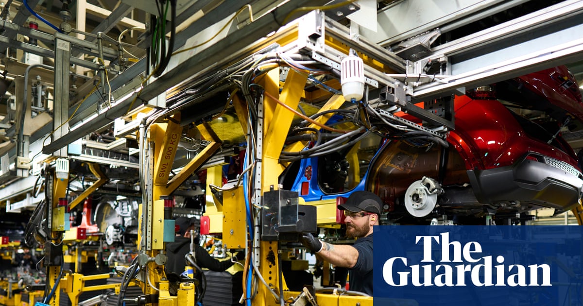 ‘We’ve future-proofed’: how UK’s biggest car factory upgraded for EV revolution
