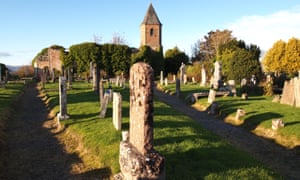 Cromarty graveyard in the Highlands where many Scottish slave owners are buried