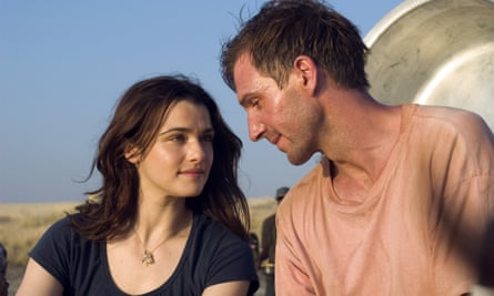 Rachel Weisz and Ralph Fiennes in the 2005 film adaptation of The Constant Gardener.