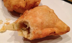 Raghavan Iyer’s samosas.