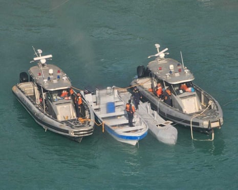 Falling price of cocaine forces drug traffickers to reuse narco-submarines, say Spanish police | Spain | The Guardian