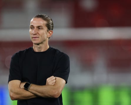 The former Brazil defender Filipe LuÃÂs was appointed Monaco manager in the summer.