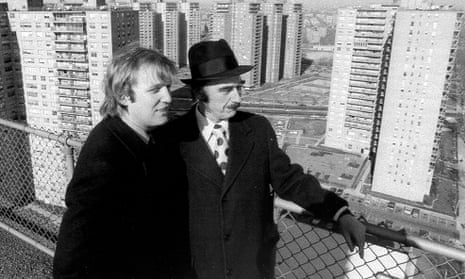 Donald Trump and his father, Fred, in Brooklyn, 1975