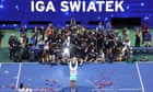 Iga Swiatek holds off Ons Jabeur rally to win US Open women's singles