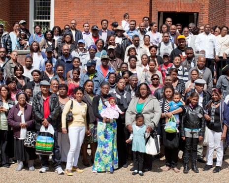 Chagossians pictured in London, 2011.