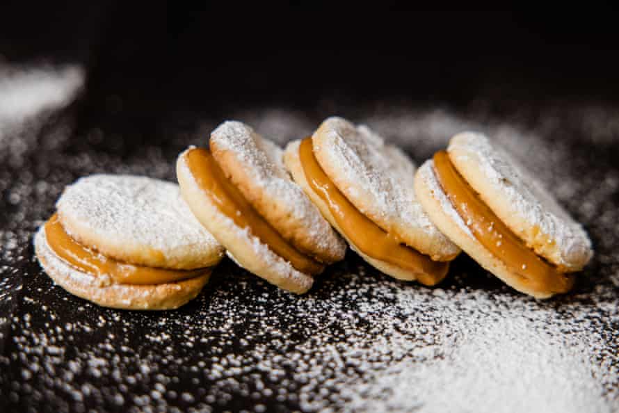 Try dulce de leche sandwich cookies for a more refined alternative to ice cream.