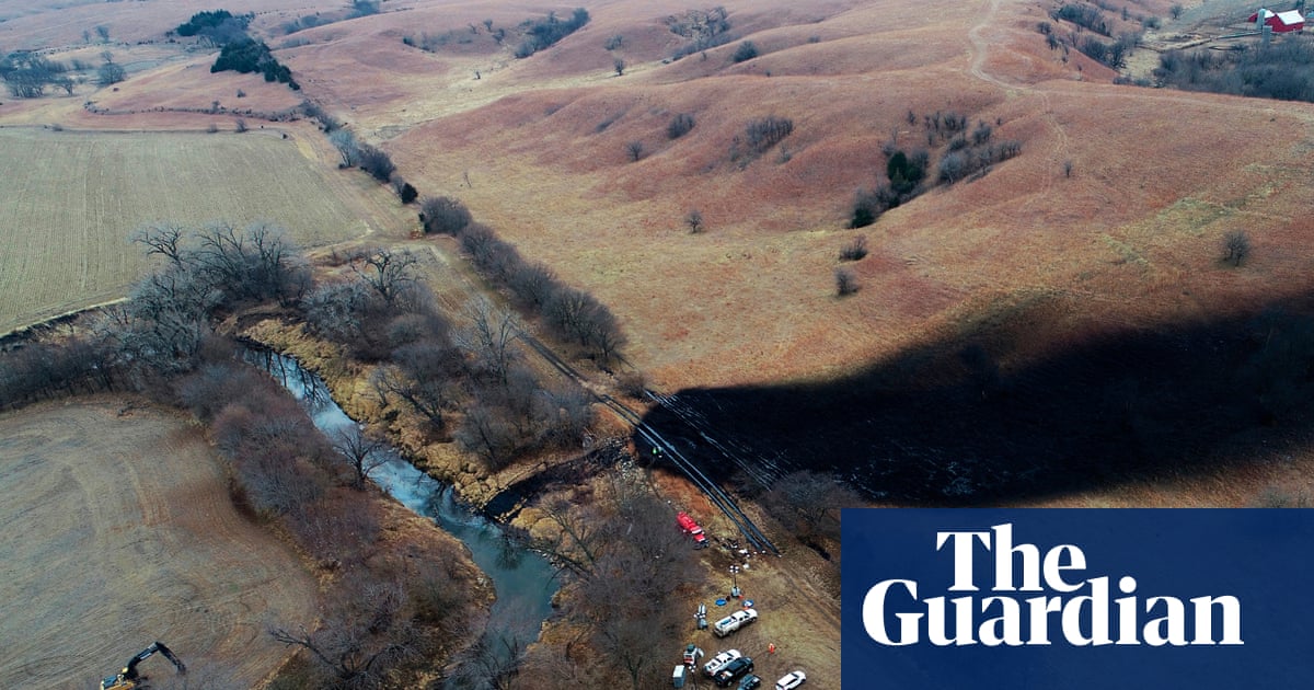 Keystone pipeline operator agrees to pay $26.9m penalty over Kansas oil spill