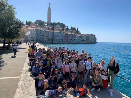 Children on a holiday organised by Slovenian NGO the Anita Ogulin & ZPM Association.