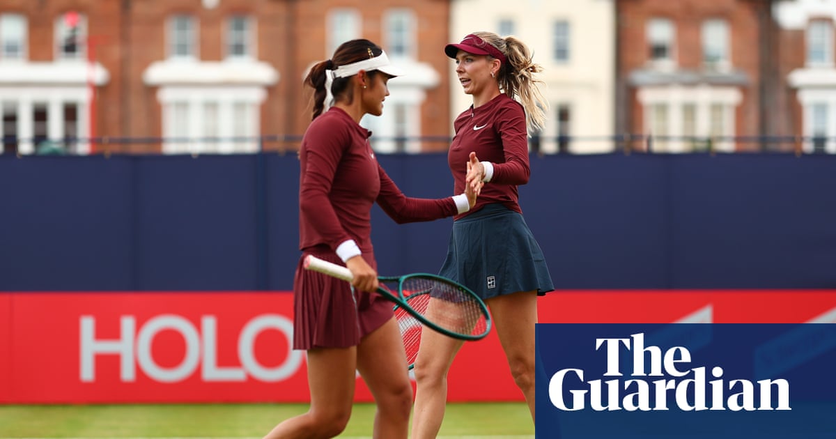 Raducanu and Boulter laugh off Queen's doubles defeat with singles to come
