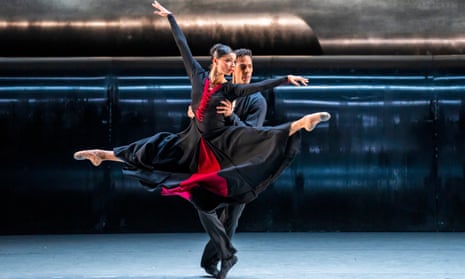 Céline Gittens and Tyrone Singleton in Forgotten Land, from Birmingham Royal Ballet’s Into the Music at Sadler's Wells