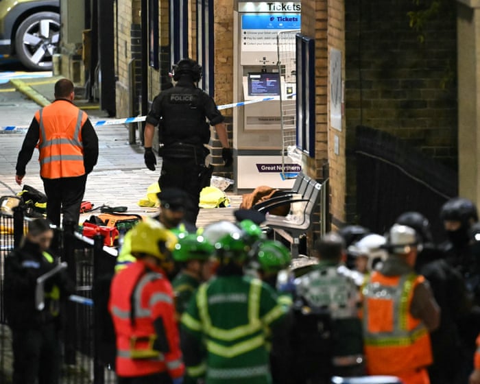 Cambridgeshire train stabbing: 10 people injured in attack; police arrest two suspects – latest updates