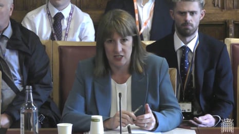Chancellor of the Exchequer Rachel Reeves appearing before the Economic Affairs Committee, at the Chancellor's Annual Scrutiny Session, at the House of Commons, London.