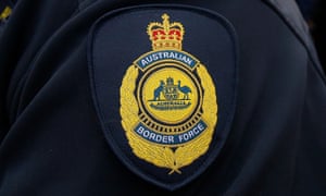 Australian border force badge