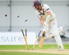 Somerset and Nottinghamshire title hopes hit by defeats: County Championship cricket, day four – live