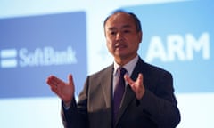 CEO of the SoftBank Group Masayoshi Son in 2016. 