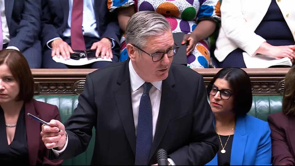 Starmer condemns Southampton riots and Farage’s response to Henry Nowak murder – video
