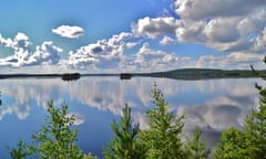 Finland’s lakes and forests