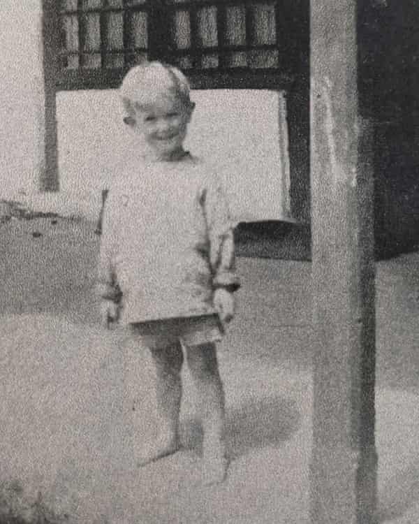 Francis, 4, in Simla, India, where he was born and lived with his parents